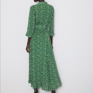 Zara Marilyn dress (green)
